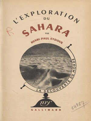 cover image of L'exploration du Sahara (4)